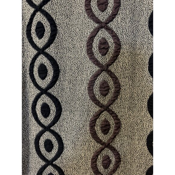 Anthropologie Iren Klairie Embroidered Dress Metallic 36 US 4 $585 NWT NEW - Picture 8 of 13